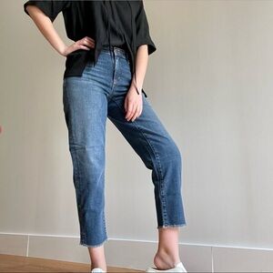 NWT  Eileen Fisher High Rise blue Jeans - 4
